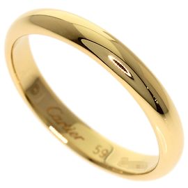 Anillo alianza Cartier en oro amarillo 18K