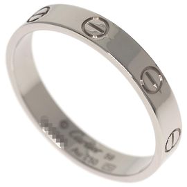 Anillo Cartier Mini Love en oro blanco de 18K