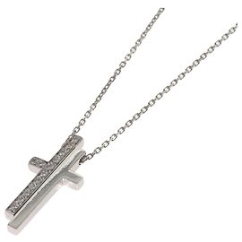 Gucci 18K White Gold Diamond Necklace