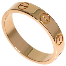 Cartier Mini Love Ring in 18K Pink Gold