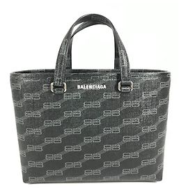 Balenciaga Monogram Signature Small Shopper Bag