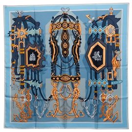 Hermès Foulard Hermes Carre 90 Brides et Destin