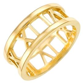Autre Marque Anello Atlas Band Tiffany & Co. in oro bianco 18K