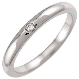 Autre Marque Anel Aliança Empilhável Tiffany & Co. em Platina 950