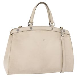 LOUIS VUITTON Epi Blair MM Handtasche 2way Weiß Yvoire M40330 LV Auth 206873
