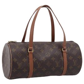 LOUIS VUITTON Monogram Papillon 30 Hand Bag Vintage M51365 LV Auth ka6538