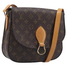 LOUIS VUITTON Monogram Saint Cloud GM Shoulder Bag M51242 LV Auth 205372V