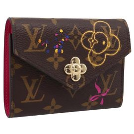 LOUIS VUITTON Monogram Vivienne Portefeuille Victorine M15337 LV Auth 206631SAM