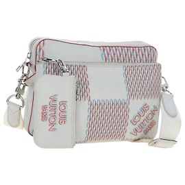 Louis Vuitton Trio Messenger Limited Edition Damier Spray Leather