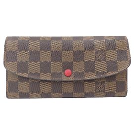Louis Vuitton Damier Portefeuille Emilie N63544 Wallet