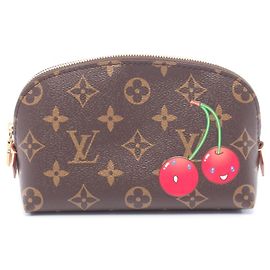 Louis Vuitton Monogram Cherry Pochette Cosmetic PM