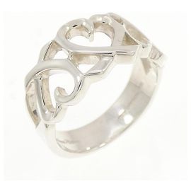 Autre Marque Anello Tiffany Triple Loving Heart