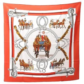 Hermès Hermes Carre 90 EQUIPAGES Schal