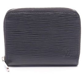 Louis Vuitton Zippy Coin Purse Epi Noir Wallet