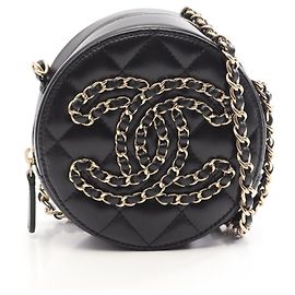Bolso de hombro redondo Chanel Matelassé