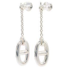 Hermès Pendientes colgantes Hermes Farandole Silver