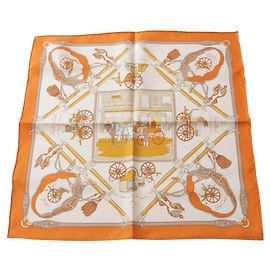Hermès Foulard Hermes Petit Carré 40 Palonniers