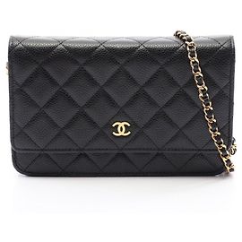 Borsa a tracolla Chanel Matelassé Black