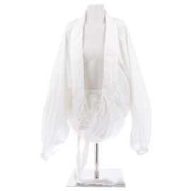 Blusa Jean Patou in cotone bianco