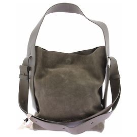 Autre Marque Bolso de mano SONGMONT de gamuza caqui