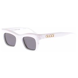 Occhiali da sole Gucci bianchi