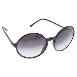 Gafas de sol CHANEL plástico Negro CC