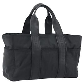 Hermès HERMES Acape Luco PM Hand Bag Nylon Black