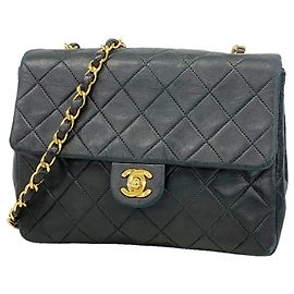Bolsa de Ombro com Corrente Chanel Matelassé