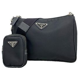 Prada Tessuto Nylon Schultertasche