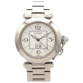 Cartier Pasha C Grande Date Automatik-Armbanduhr