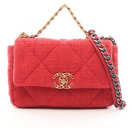 Chanel 19 Dixneuf Matelassé Two-Way Schultertasche