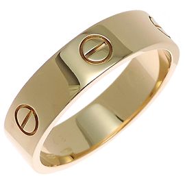 Cartier 18K Yellow Gold Love Men's Band Ring