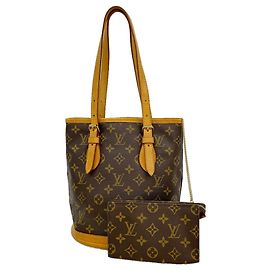 Louis Vuitton Monogram Bucket PM Tote Bag