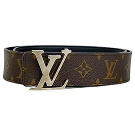 Cinto Louis Vuitton Monogram LV Initial