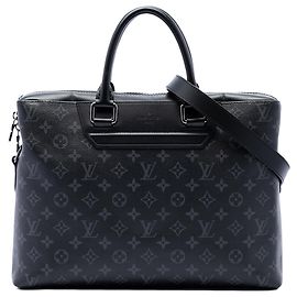 Borsa porta documenti Louis Vuitton Black Monogram Eclipse Odyssey
