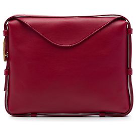 Borsa a tracolla Cradle Bottega Veneta in pelle di vitello rossa