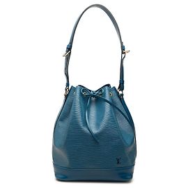 Louis Vuitton Blue Epi Noe GM