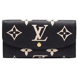 Louis Vuitton Monogram Empreinte Portefeuille Emilie Long Wallet