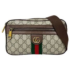 Borsello da vita Gucci Ophidia GG Supreme Canvas