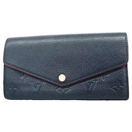 Louis Vuitton Monogram Empreinte Portefeuille Sarah Long Wallet