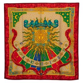 Hermès Foulard Hermes Carre 90 CARPE DIEM