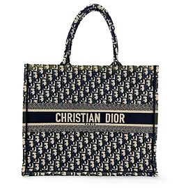 Christian Dior Book Oblique Canvas Medium