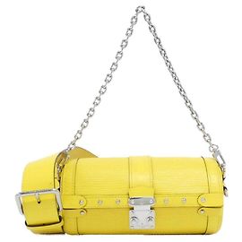 Bolso de hombro Louis Vuitton Papillon Trunk de piel Epi