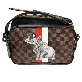 Louis Vuitton Nil Messenger Limited Edition Chapman Savane Damier PM