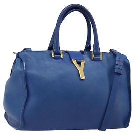 Autre Marque Saint Laurent Classic Y Cabas Leather Small