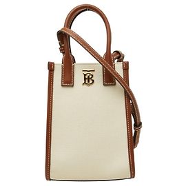 Borsa a mano Burberry Micro Francis TB Logo