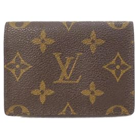 Louis Vuitton Monogram Enveloppe Carte de Visite Business Card Holder