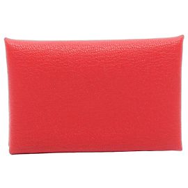 Hermès Hermes Calvi Verso Wallet - Coin Purse