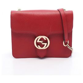 Borsa a tracolla Gucci Interlocking G