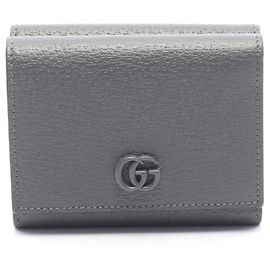 Portafoglio tri-fold Gucci Double G
